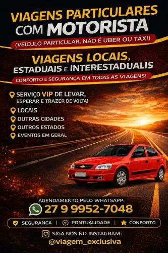 SERVIÇO DE VIAGENS PARTICULAR 