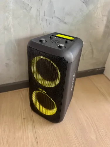 Caixa de Som Bluetooth WAAW By Alok Infinite 200 160W RMS com Show de LEDs