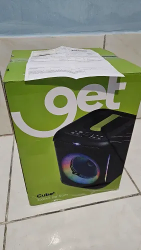 Caixa de som GT CUBE 250W LACRADA com Nota Fiscal