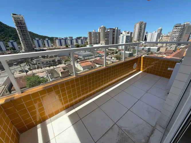 Apartamento à venda no Boqueirão, Praia Grande-SP: 2 quartos, 1 suíte, 1 sala, 2 banheiros