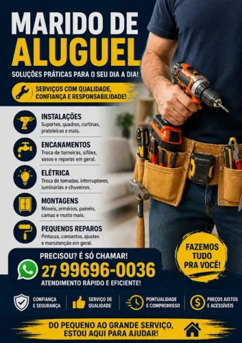 Marido de aluguel/ faz tudo