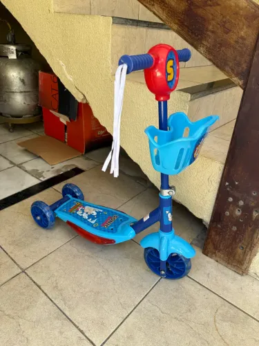 Patinete infantil sonic masculino