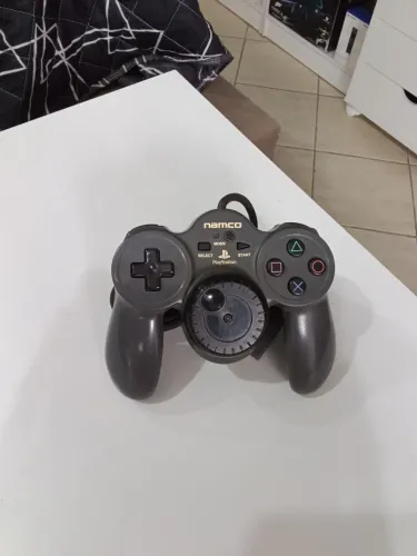 Vendo Controle Namco Volante Jogcon Ps1 Semi novo 