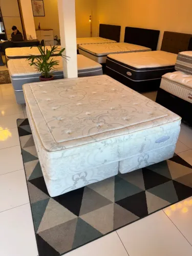 Colchão Queen MAXFLEX LÁTEX SEMINOVO TOP - Entrego!