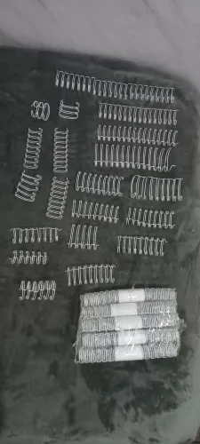 Kit Garra Duplo Anel Wire-O 7/8 Branco para Encadernação (Novo/Embalado)