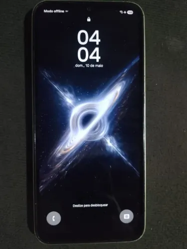 Vendo um A14 5G com um cartão SD de 64gb, carregado original e um fone