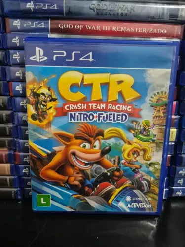 CTR Crash team Racing Nitro Fueled mídia fisica Jogos ps4