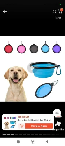 Por retrátil para pets