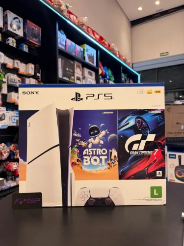 Ps5 slim com leitor 2 jogos