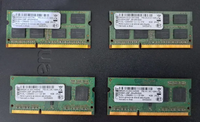 Memória DDR3L 4GB 1600 MHz