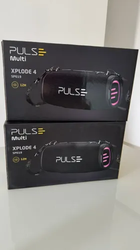 Caixa De Som Xplode 4 50w Bt/aux/usb/sd Pulse - Sp619 Cor Preto