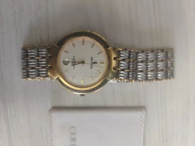 Relógio Seculus Masculino Bicolor (Vintage Anos 2000) - Com Certificado Original