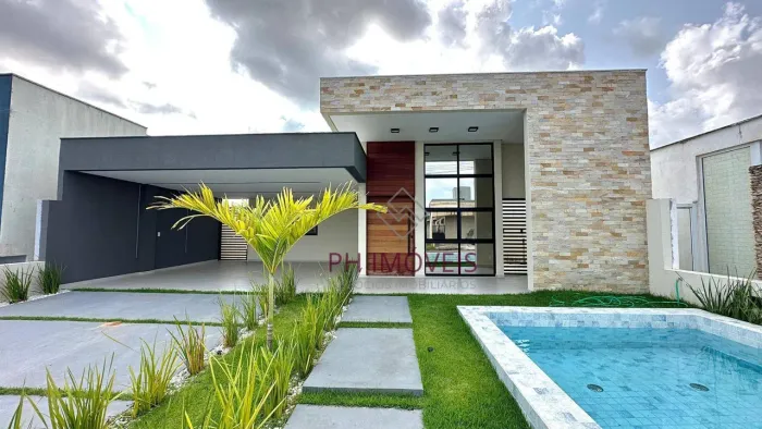 Casa com 3 dormitórios sendo 1 suíte em Condomínio Fechado - Marechal Deodoro (276m²)