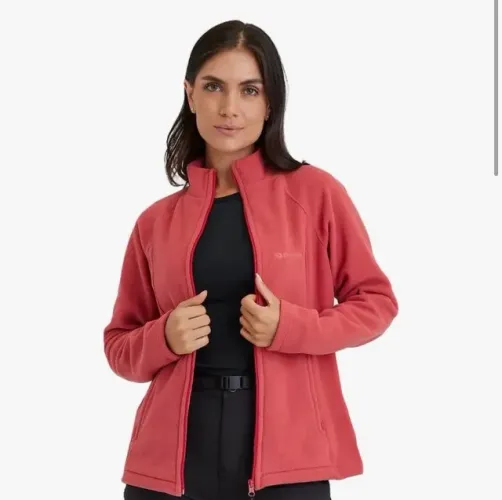Jaqueta Galapagos Fleece Kathmandu 2.0 Lady Goiaba