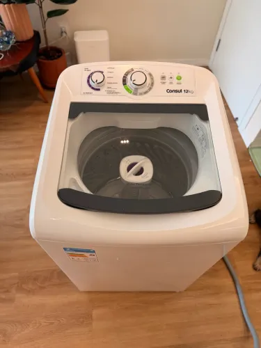 Máquina de lavar roupas Cônsul 12kg branca 220v c ciclo edredom