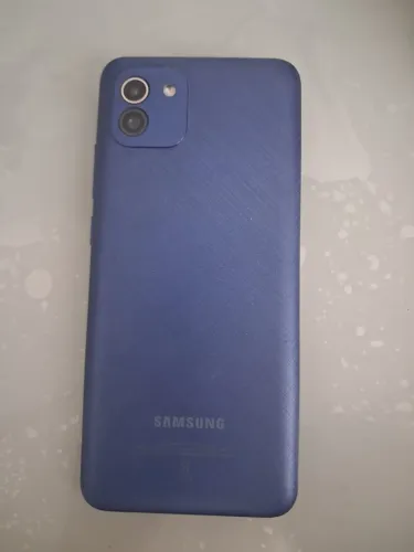 Smartphone Galaxy A03 6.5'' 64gb 4gb Ram Azul Samsung - Excelente Estado (Recondicionado)