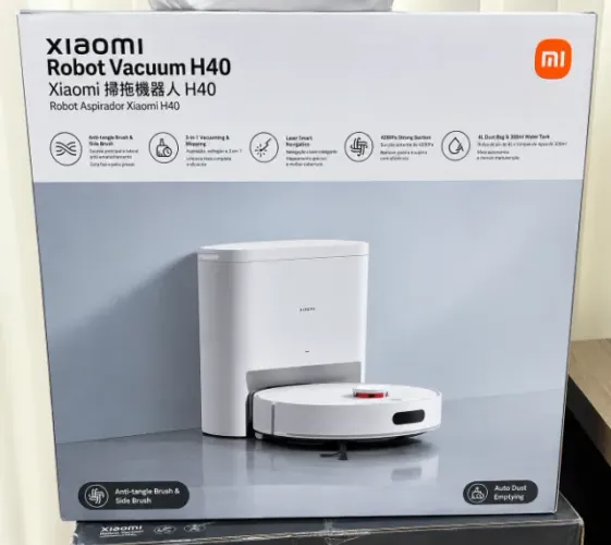 Robô de Limpeza Xiaomi Robot Vacuum H40 110V