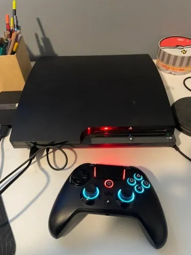 PS3 com HEN, ssd 500gb  e 1 controle