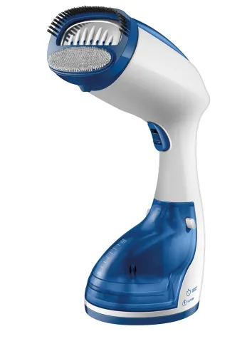 Passadeira a Vapor Mondial Portátil 260ml 1500W - Branco e Azul Fast Steam VP-09
