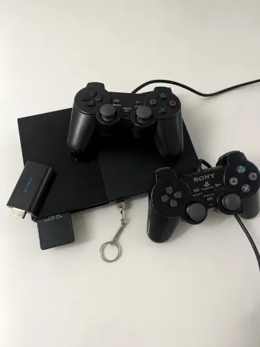 PLAYSTATION 2, Controle original + JOGOS!