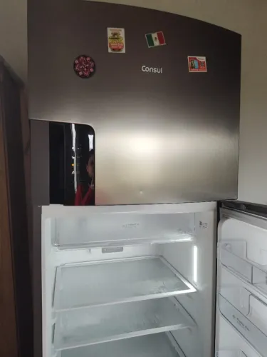 Geladeira Consul Frost Free 455 Litros Duplex Inox - VENDO SEMINOVA