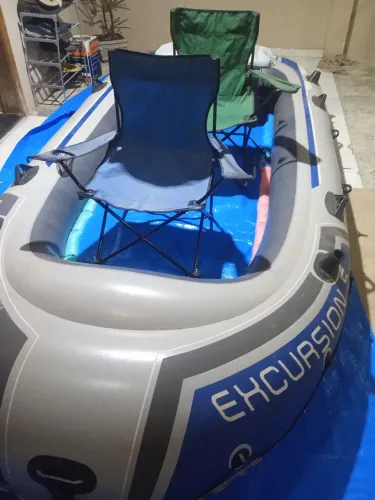 Barco inflavel com fundo rigido com motor 3hp