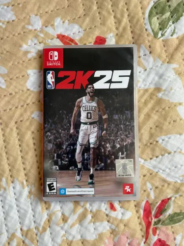 Jogo NBA 2k25 Nintendo Switch Mídia Física