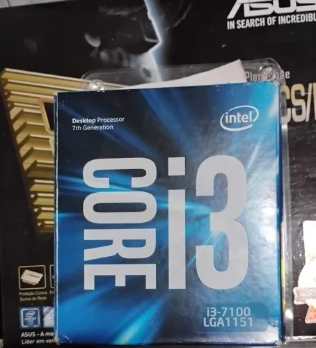 Placa mãe H110M i3 7100