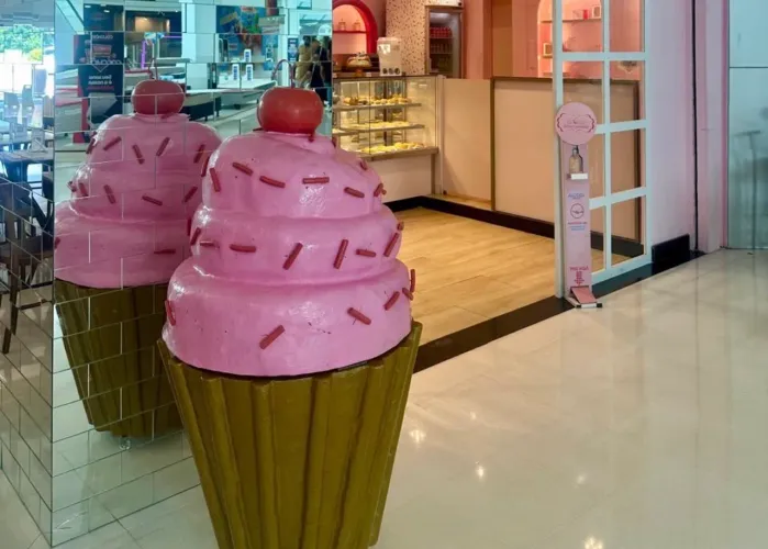 Cupcake de Fibra 