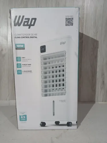 Climatizador Wap 100W 3 em 1- clima digital control. Na caixa, nunca usado!