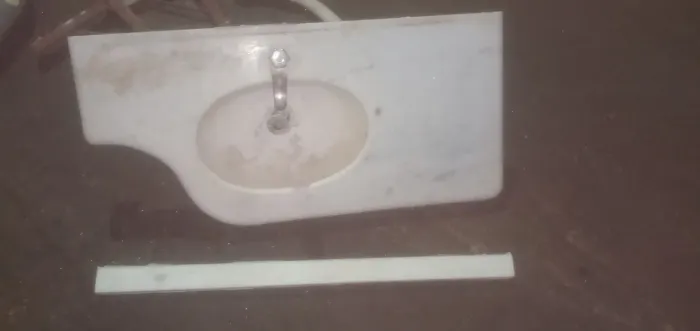 Pia de mármore de banheiro 