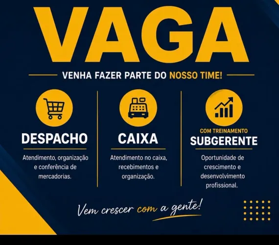 VAGA PARA GERENTE - BOTAFOGO