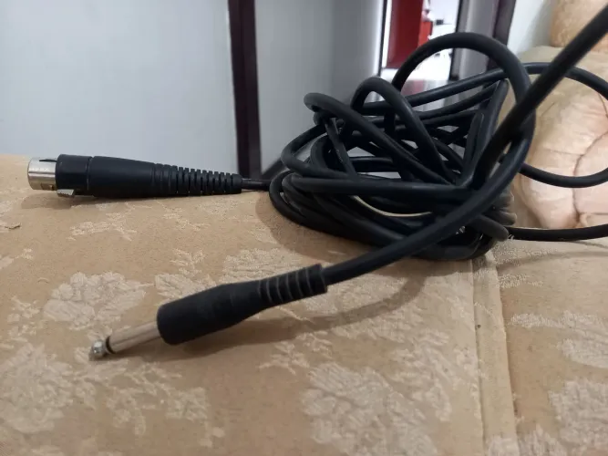 Cabo microfone xlr/P10