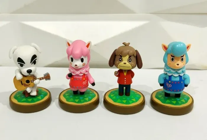 Coleção Amiibo Animal Crossing Nintendo Switch Figuras Interativas