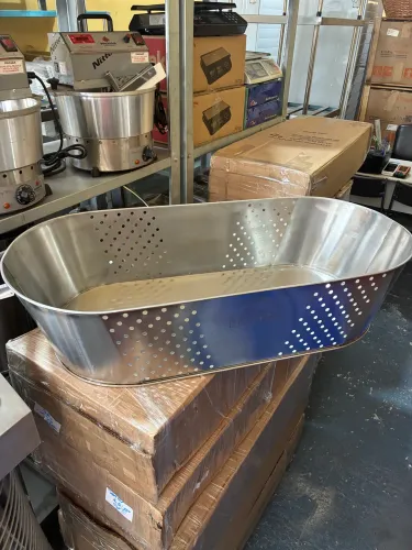 Cesto de inox pra pão