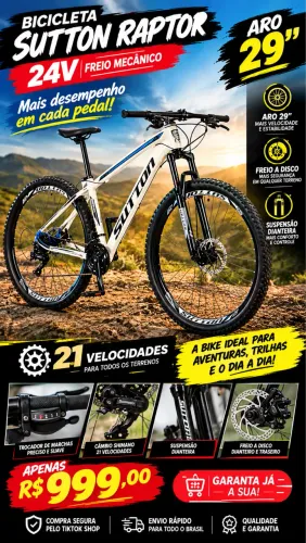 Bicicleta Aro 29