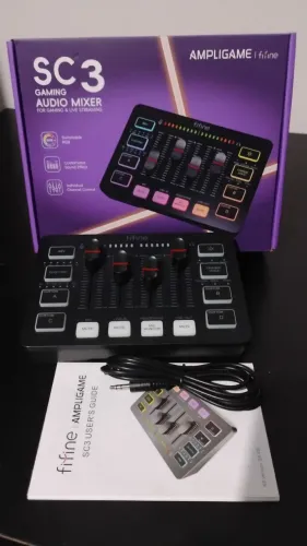 Fifine SC3 Audio Mixer