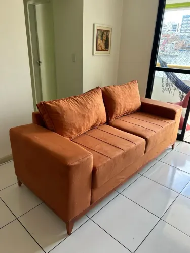 Sofá 2 lugares 2.10 largura frete gratis R$ 1.599,99 a vista