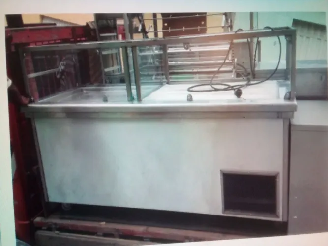Balcao expositor inox