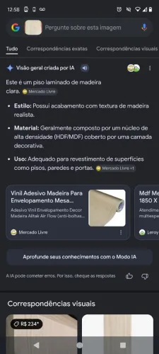 Piso laminado de madeira