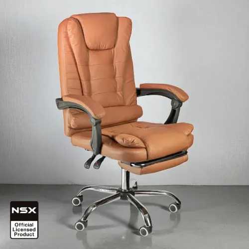 Loja da Fábrica - Cadeira Presidente - Terracota - 2 pontos de massagem