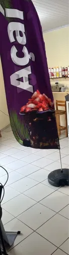 Vendo banner já com o suporte
