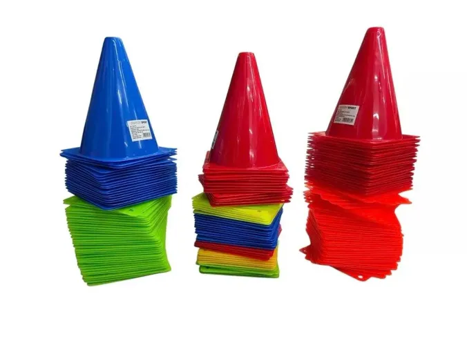 CONE DE PLASTICO PARA ESPORTES 17CM REF: YS37135