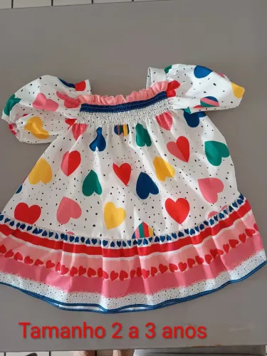 Vestido feminino infantil