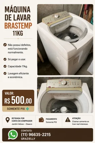 Máquina Brastemp