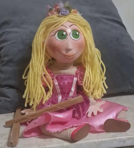 BONECA MARIONETE COM CORDAS DE NYLON ARGENTINA
