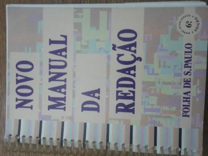 Novo Manual da Redação