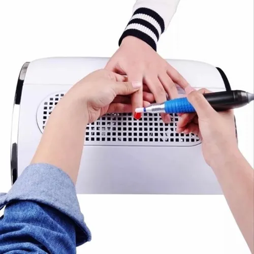 Aspirador Sugador Cooler pó para unhas Manicure Alongamento