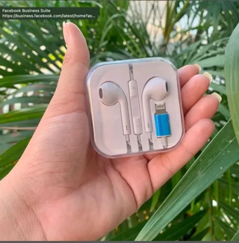 Fone de ouvido com fio para iPhone - Entrega Gratis