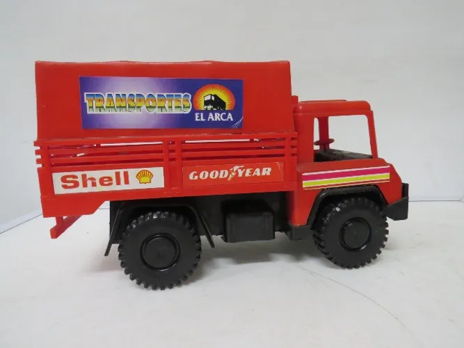 brinquedo antigo caminhão shell good year